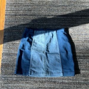Free People Two Toned Skirt